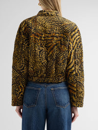 Yara Silk Jacket in Wren