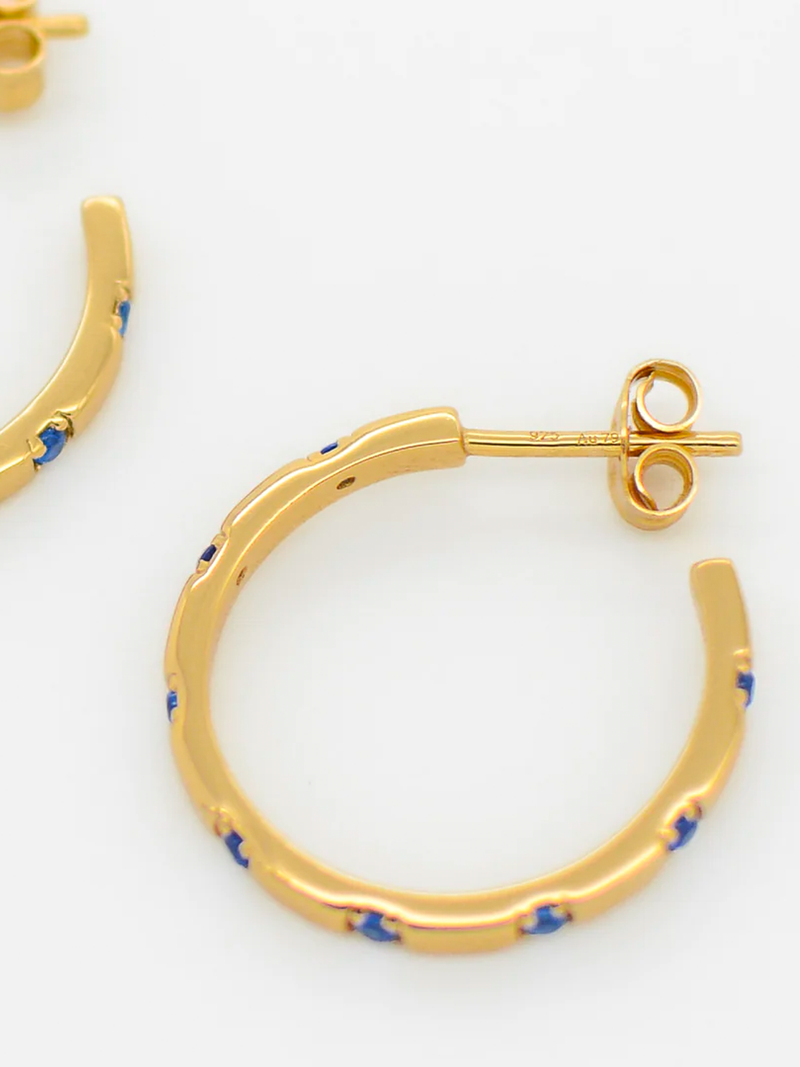 Odette Sapphire Hoop