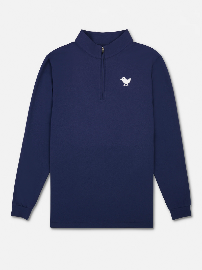 Quarter Zip Pullover in Navy