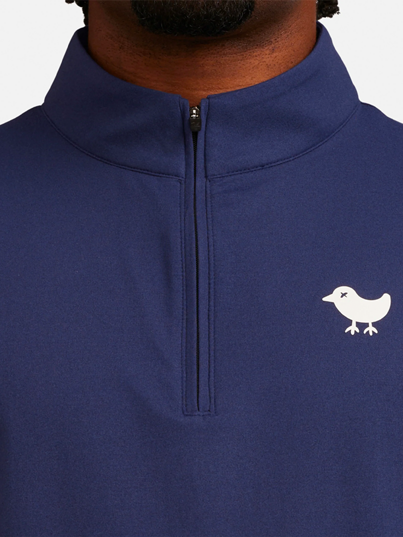 Quarter Zip Pullover in Navy