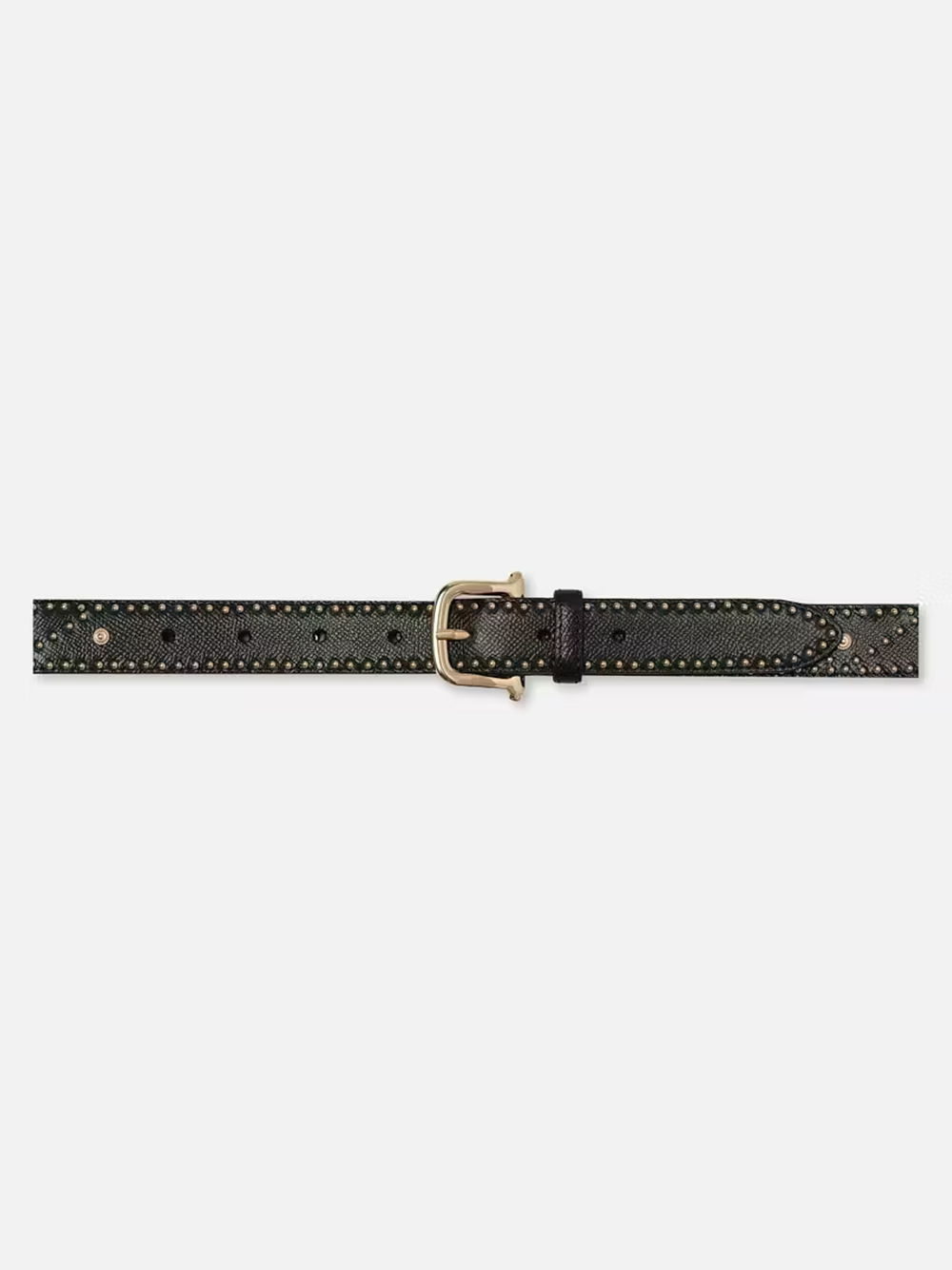 Embellished Belt in Black