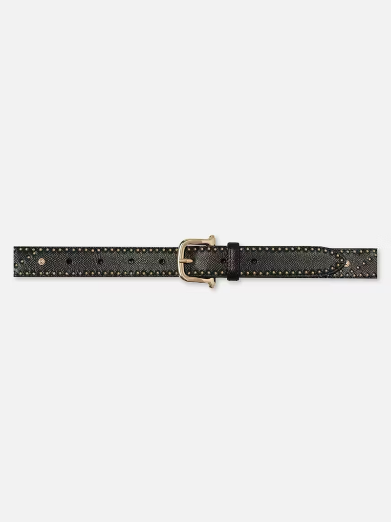 Embellished Belt in Black