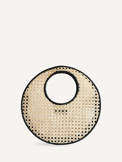 Anouk Bag In Black Rattan