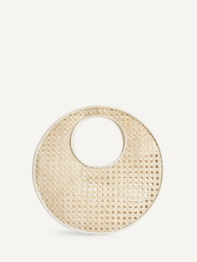 Anouk Bag In Cream Rattan