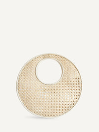 BEMBIEN Anouk Bag In Cream Rattan in CREAM RATTAN – Image 1