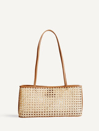 BEMBIEN Naomi Bag In Copper Rattan in COPPER RATTAN – Image 1
