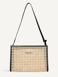 Cecilia Bag in Black Rattan
