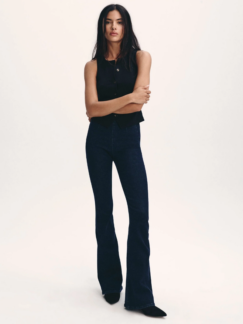 Beverly Off-Duty Skinny-Flare Jean