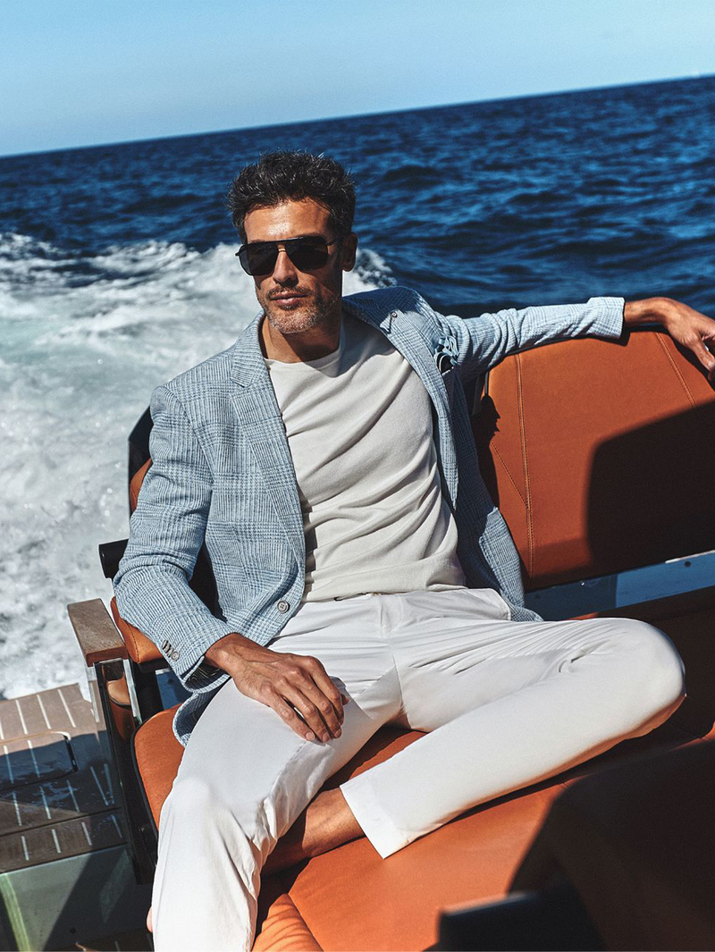 Horizon Blazer in Indigo