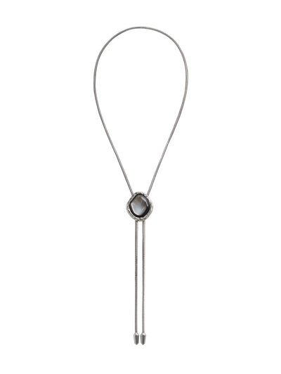 The Lola Bolo with Grey Pearl in Silver