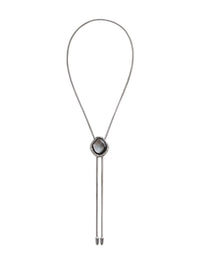 BOLOLA NYC The Lola Bolo with Grey Pearl in Silver – Image 1