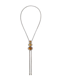 BOLOLA NYC The Merriam Bolo with Citrine in Silver – Image 1