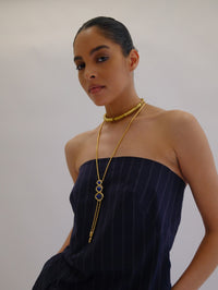 BOLOLA NYC The Merriam Bolo with Lapis in Lapis – Image 2