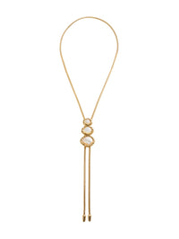 BOLOLA NYC The Merriam Bolo with White Pearl in Gold – Image 1