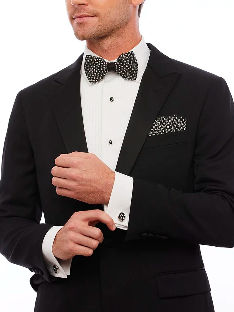 Guinea Feather 2.0 Pocket Square