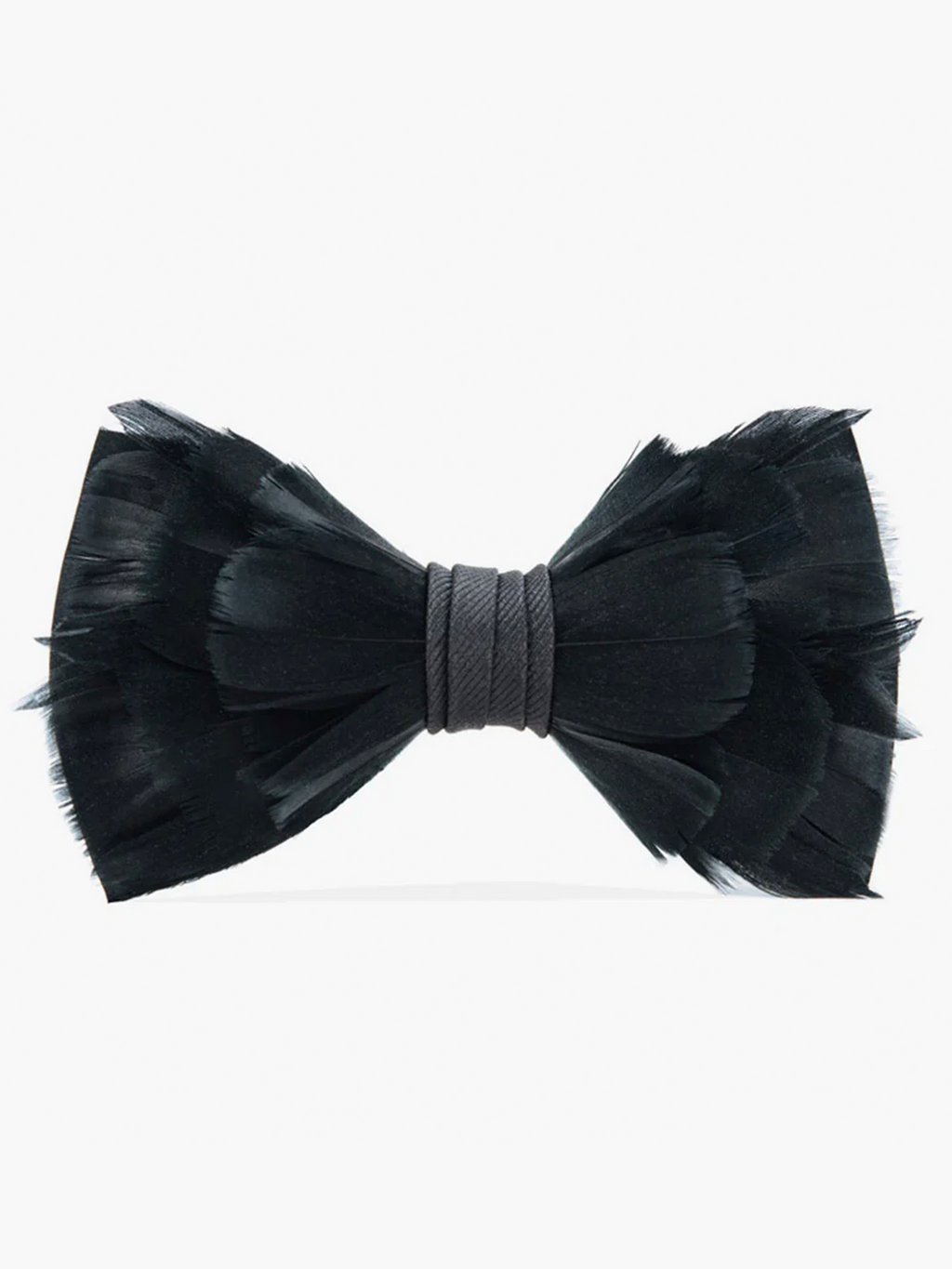 Rice Feather Bow Tie