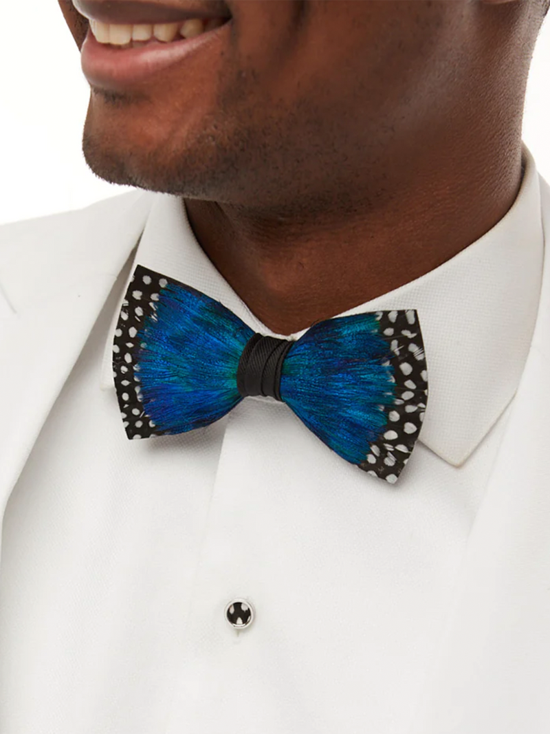 Flintlock Feather Bow Tie