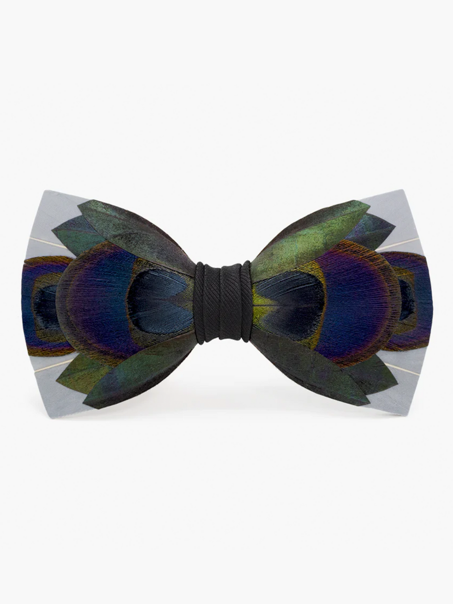 CAREW FEATHER BOW TIE