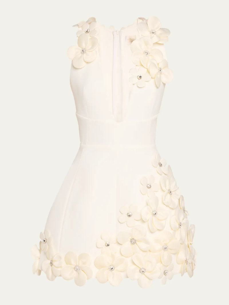Estelle White Mini Dress