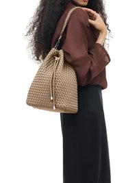 Mercer Large Bucket Bag In Cashmere