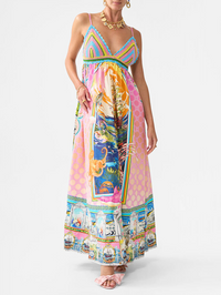 Salty Splendor Bralette Detail Dress by CAMILLA-SALTY SPLENDOUR-AMY Atelier