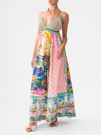 Salty Splendor Bralette Detail Dress by CAMILLA - View 3