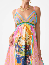 Salty Splendor Bralette Detail Dress by CAMILLA - View 7