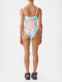 Topkapi Pop Sweetheart Neck One Piece With Tie Front by CAMILLA - View 3