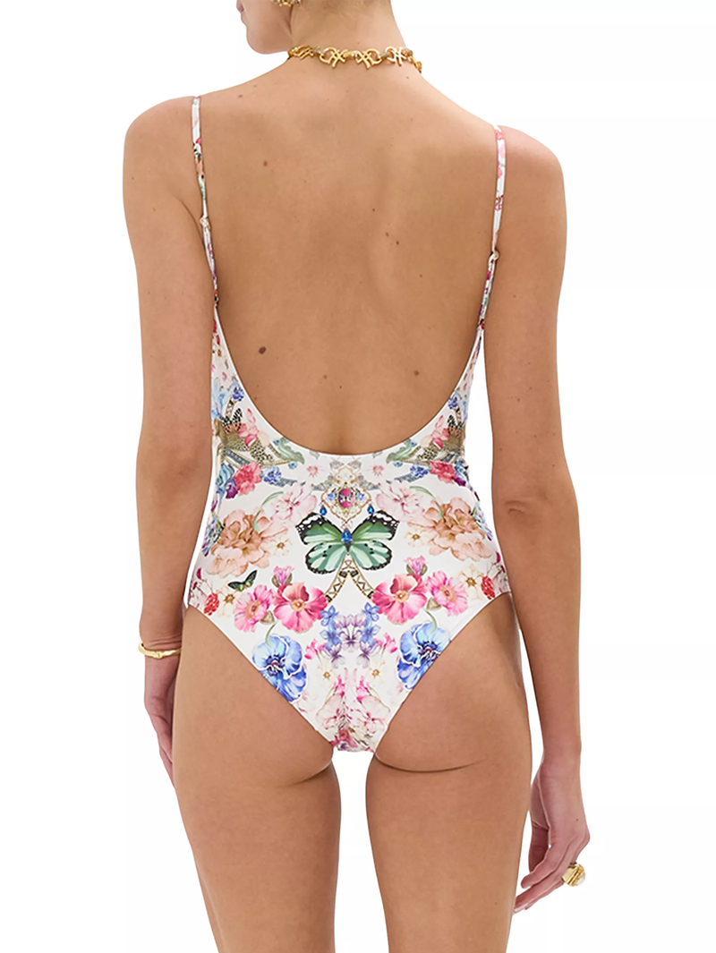 Monserrate Magic Wired V-Neck One-Piece Swimsuit