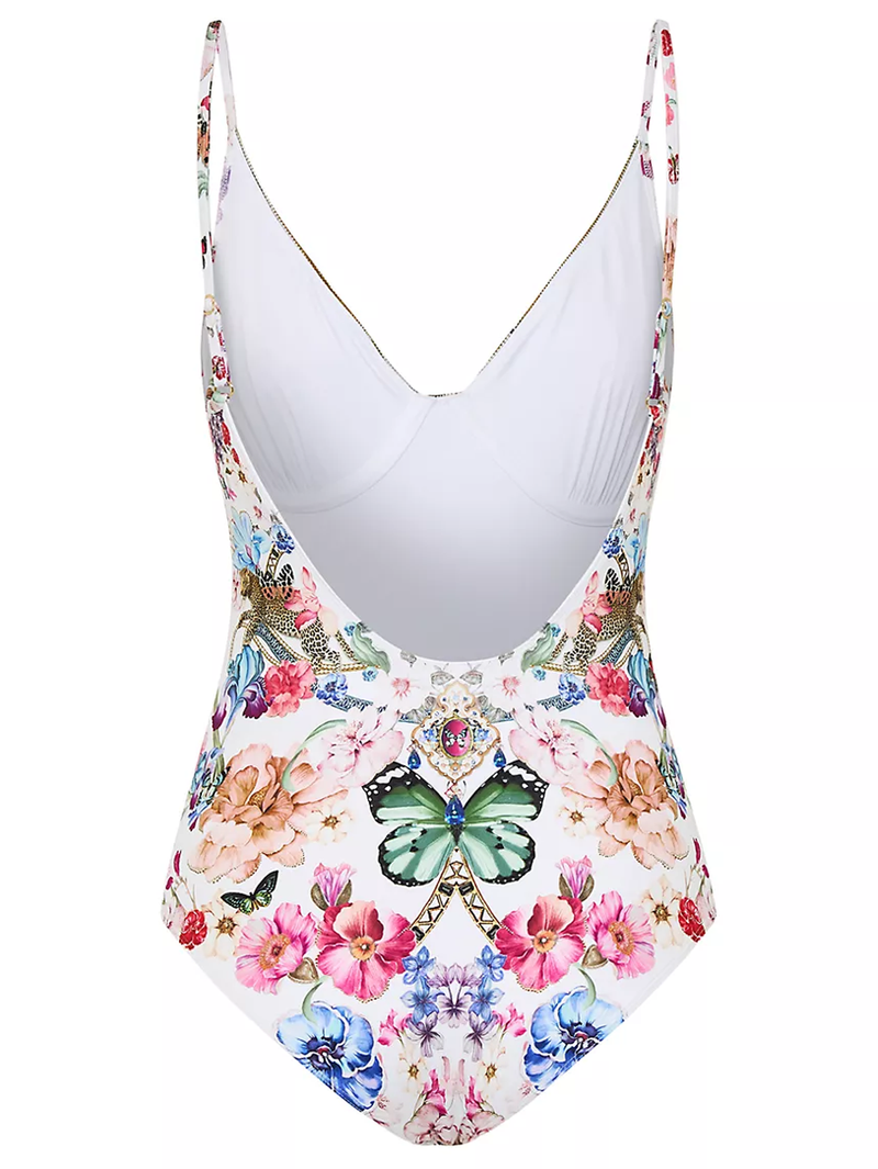 Monserrate Magic Wired V-Neck One-Piece Swimsuit