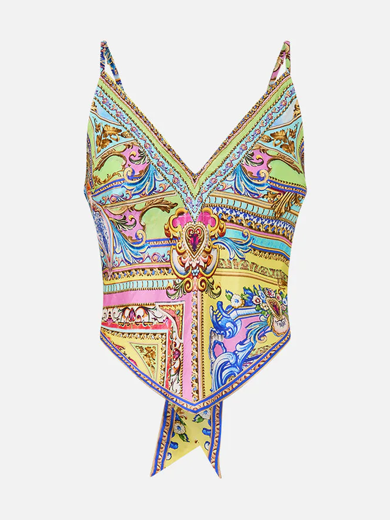 Spirit of Santa Maria Tie Back Cami