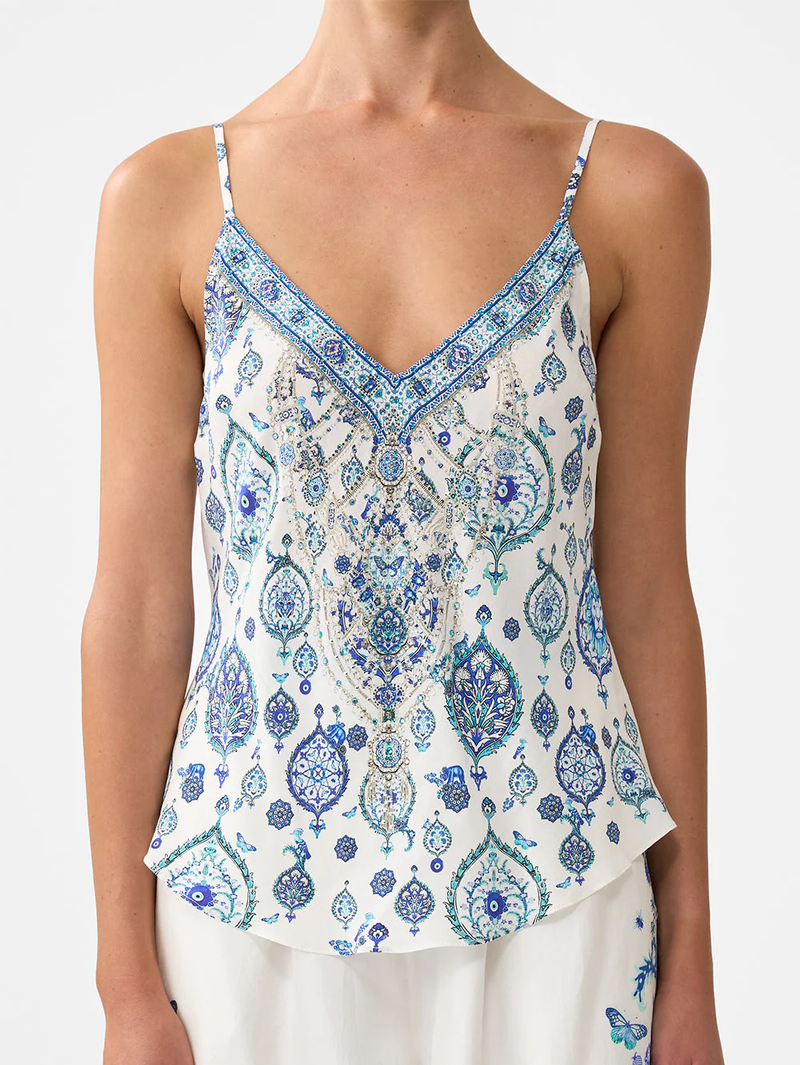 Isnik Lullaby V-Neck Bias Cami