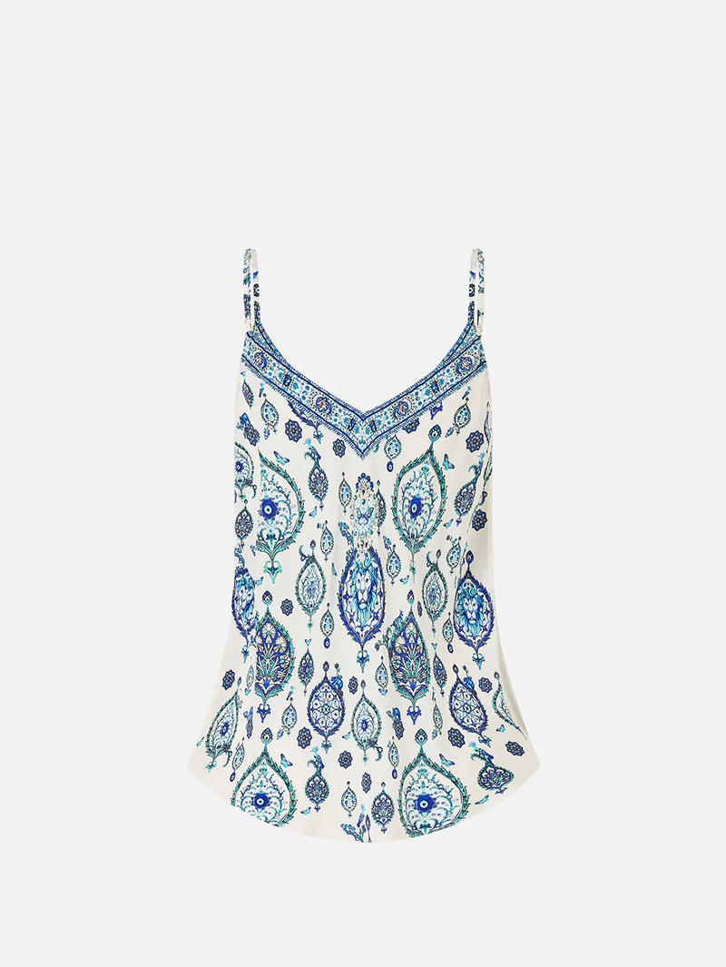 Isnik Lullaby V-Neck Bias Cami