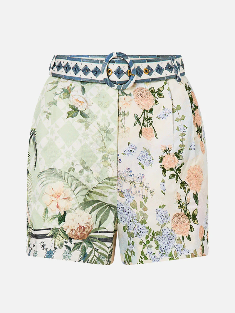 Jardim Party Tuck Front Short