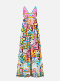 Salty Splendor Bralette Detail Dress