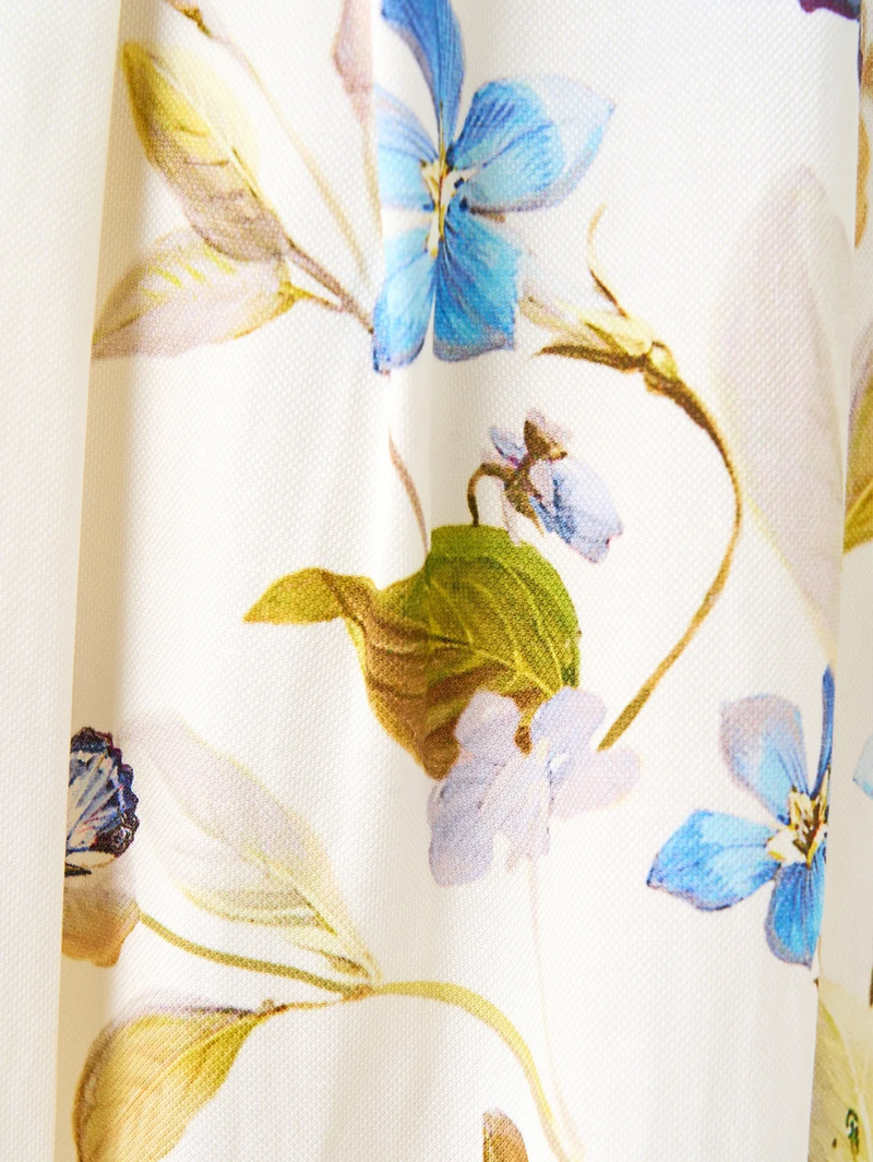 Botanical Ballads Corset Waist Wide Leg Pant