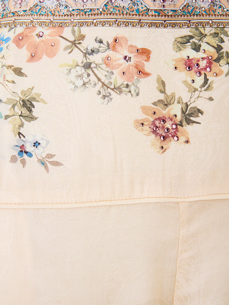 Twilight in Istanbul High Waisted Flare Short