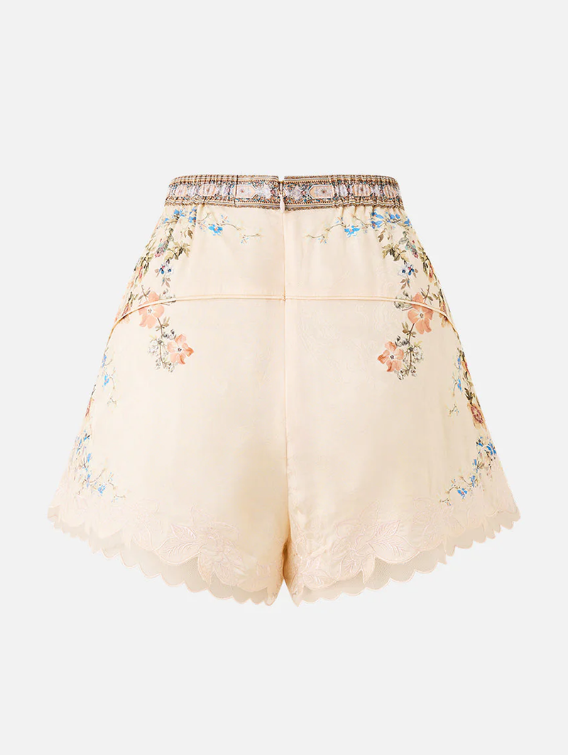 Twilight in Istanbul High Waisted Flare Short