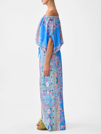 Footsteps In Folklore Off Shoulder Elastic Top