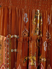 Fabric Of Time 4 Tiered Gathered Skirt