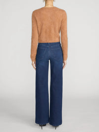 The Cashmere Airy Teddy Cardi in Camel