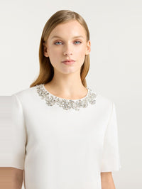 CINQ A SEPT ADONA TOP IVORY – Image 6