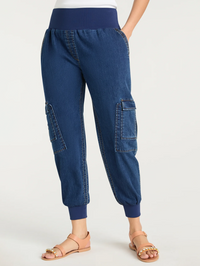 Denim Giles Pant by CINQ A SEPT-MARINE-AMY Atelier