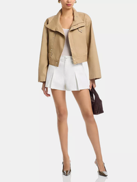 Desi High Rise Jean Shorts by CINQ A SEPT - View 5