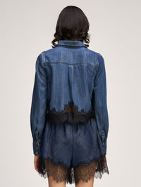 CINQ A SEPT Greta Top in Inkwell/black – Image 4