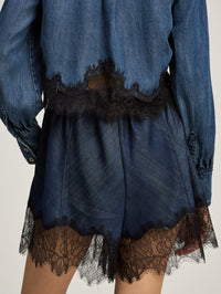 CINQ A SEPT Greta Top in Inkwell/black – Image 5