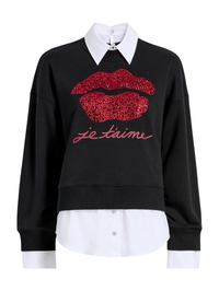 Je Taime Justina Pullover by CINQ A SEPT - View 6