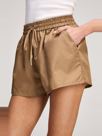 CINQ A SEPT Kendra Short in Brown Sandstone in Brown Sandstone – Image 2