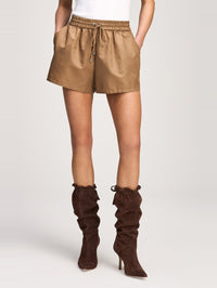 CINQ A SEPT Kendra Short in Brown Sandstone in Brown Sandstone – Image 3
