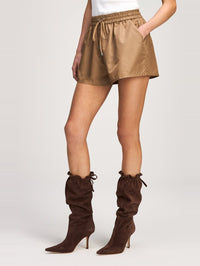 CINQ A SEPT Kendra Short in Brown Sandstone in Brown Sandstone – Image 4